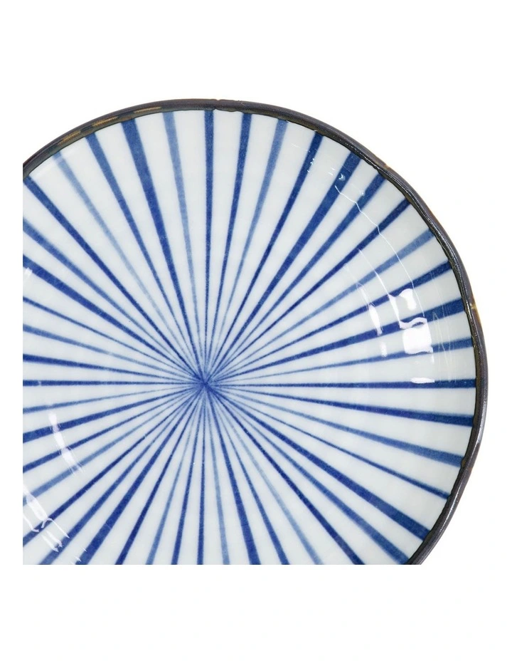 Natsu Tokusa Plate 16.5cm in Blue image 5
