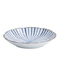 Natsu Tokusa Plate 22cm in Blue