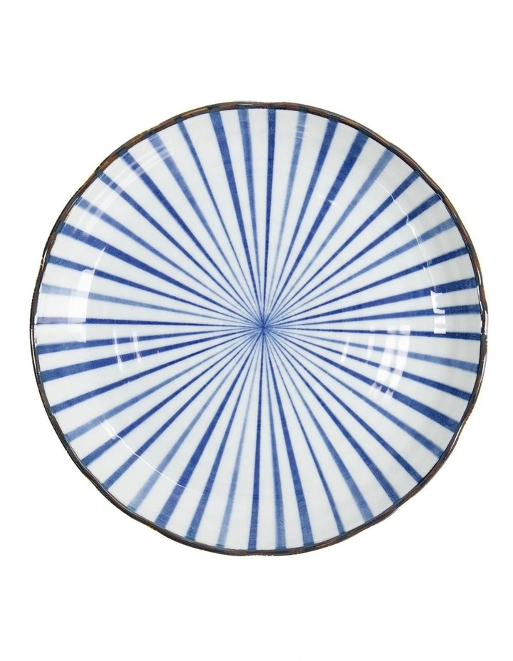 Natsu Tokusa Plate 25cm in Blue image 2