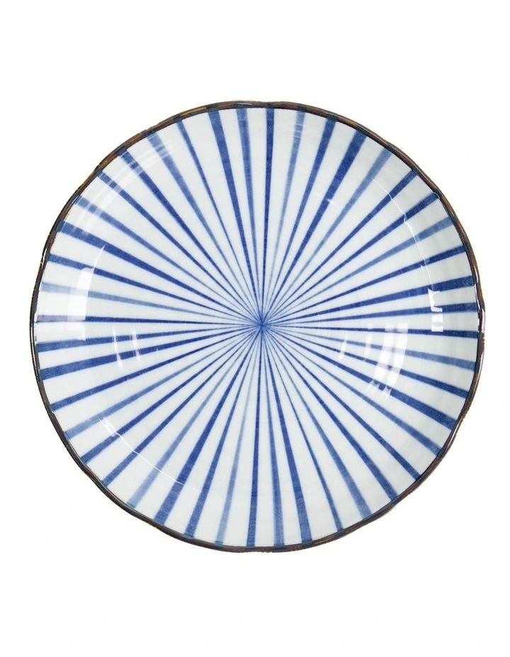 Natsu Tokusa Plate 25cm in Blue image 3