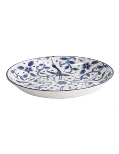 Maizuru Round Plate 16cm in Blue