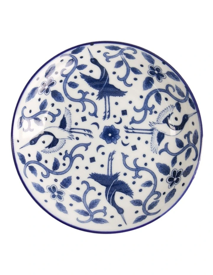 Maizuru Round Plate 16cm in Blue image 2