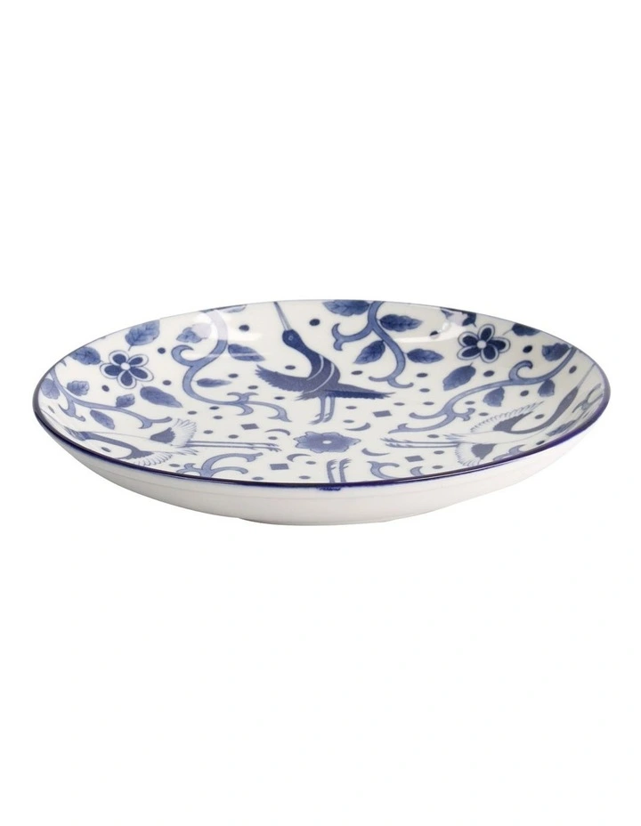 Maizuru Round Plate 21cm in Blue image 1