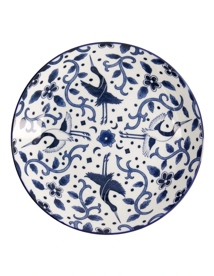 Maizuru Round Plate 25cm in Blue image 3