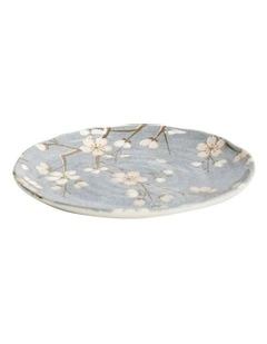 Fujisakura Plate 16.5x2cm in Grey