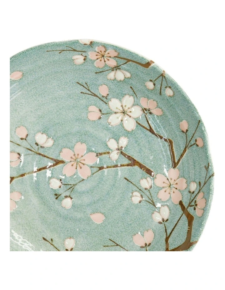Fujisakura Plate 22x4cm in Green image 4