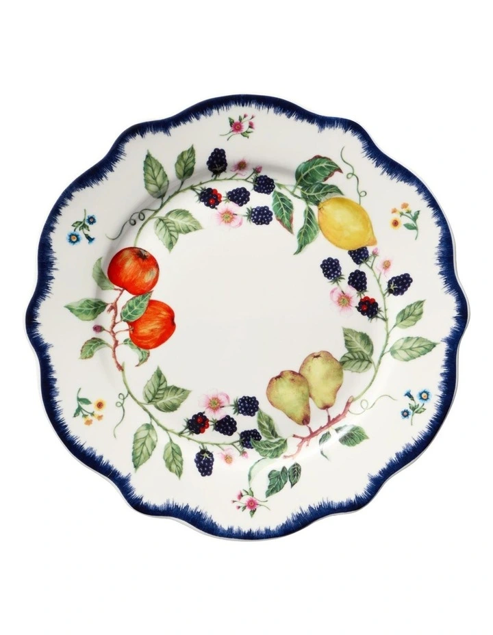 Frutta Scallop Rim Plate 19cm in Multi image 1