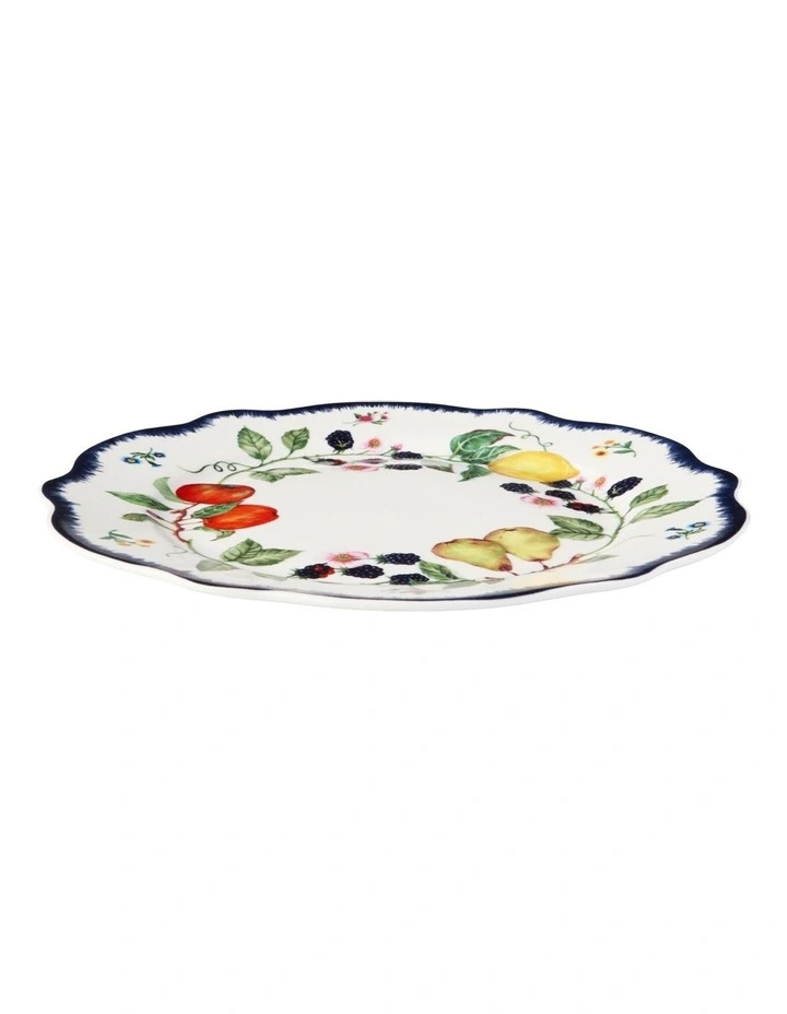 Frutta Scallop Rim Plate 19cm in Multi image 2