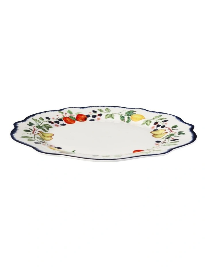 Frutta Scallop Rim Plate 27cm in Multi image 2