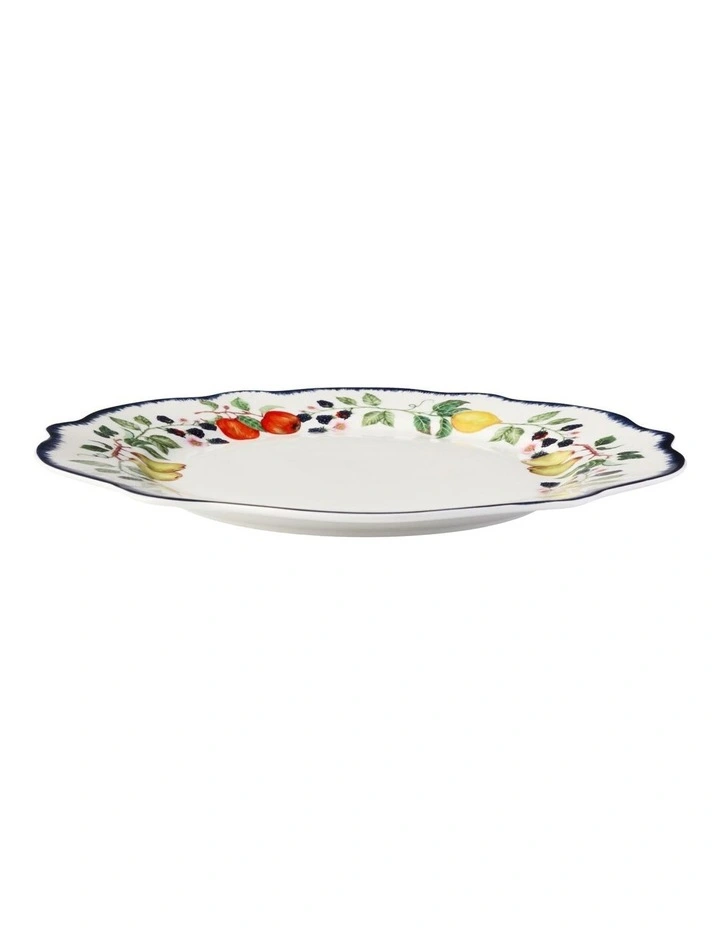 Frutta Scallop Rim Plate 27cm in Multi image 3