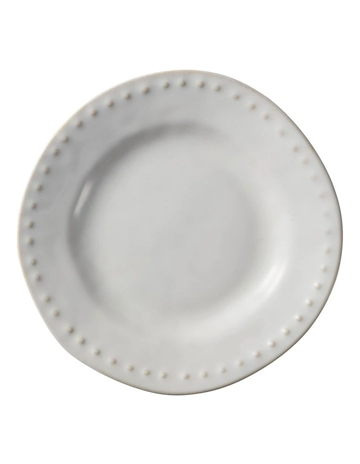 Punto Rim Plate 19cm in Ecru image 1