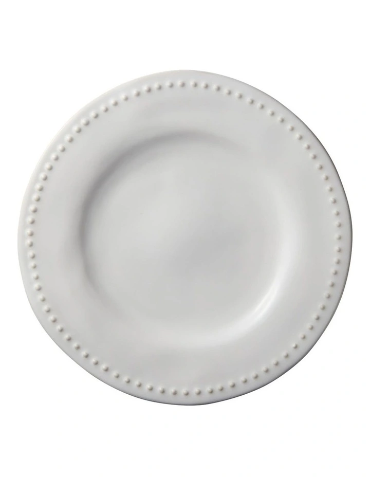 Punto Rim Plate 27.5cm in Ecru image 1