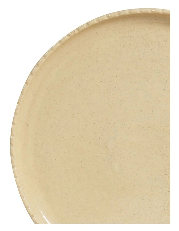 Annie Dinner Plate Speckled Bone image 3