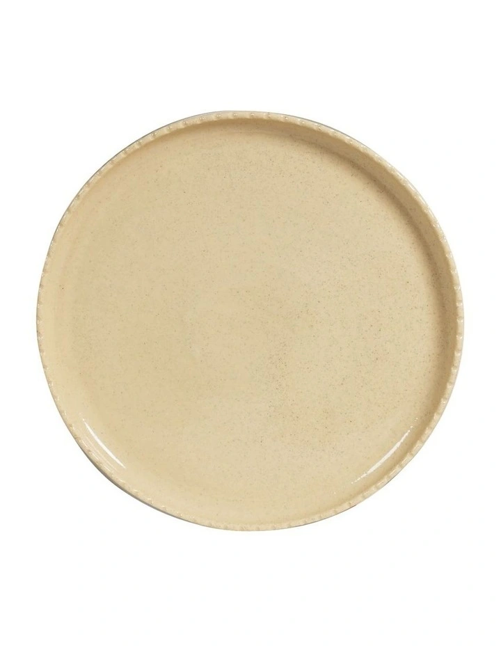 Annie Side Plate Speckled Bone image 1