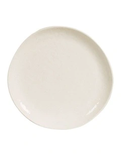 Shell 18cm Side Plate Speckled White