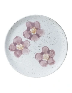 Monet's Garden Treats Plate 16cm Hand Brushed Forget Me Not