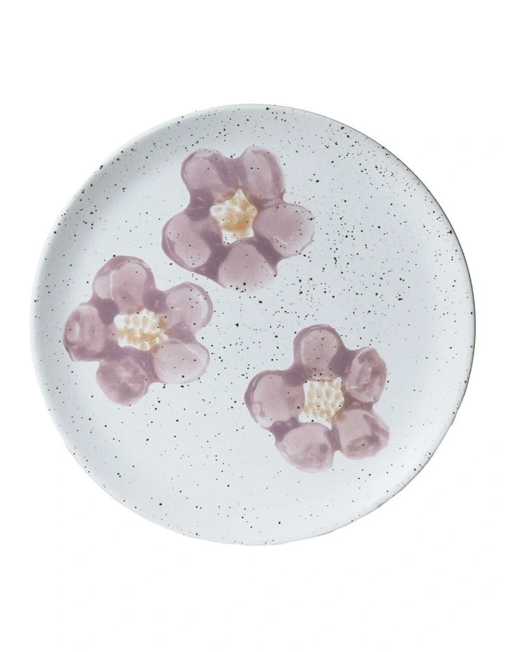 Monet's Garden Treats Plate 16cm Hand Brushed Forget Me Not image 1