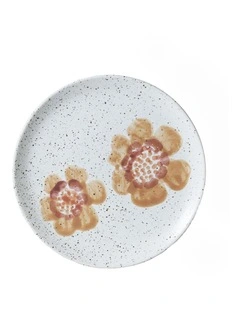 Monet's Garden Treats Plate 16cm Hand Brushed Wild Flower