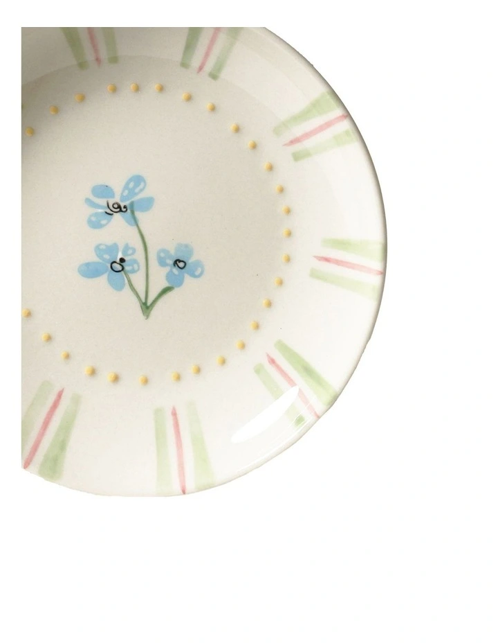 June's Garden Side Plate 16cm Set Of 6 in White image 3