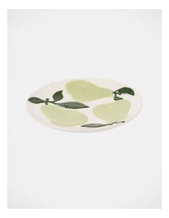 Pear Tree Hand Painted Small Plate D17x2cm