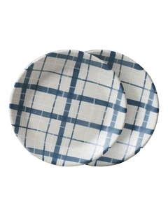 Cats Pyjamas Plate 2pk Denim