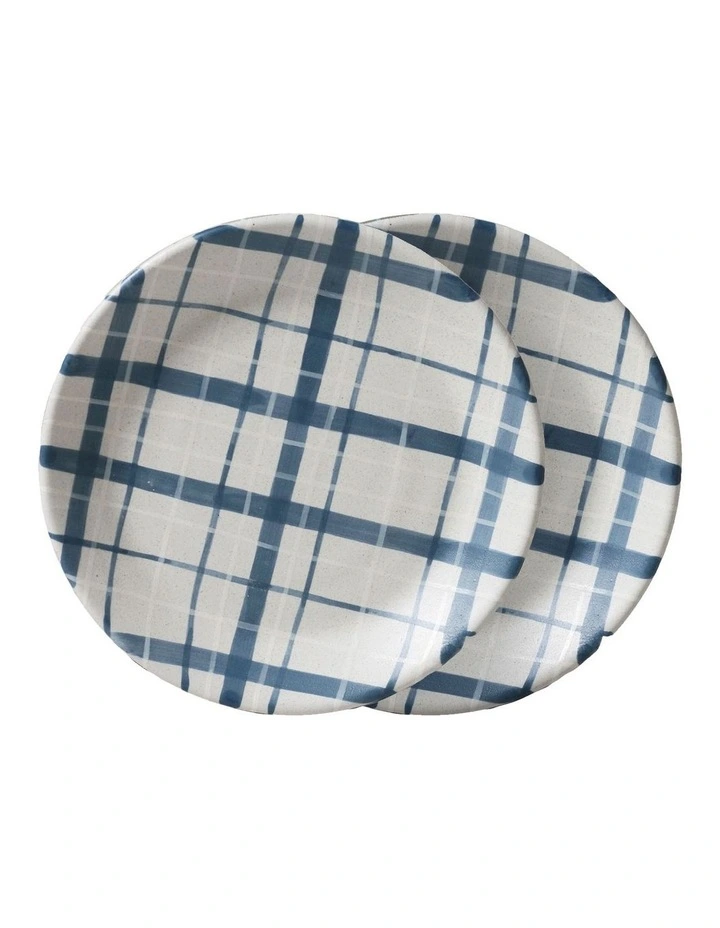 Cats Pyjamas Plate 2pk Denim image 1
