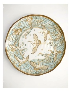 Crane Plate 16.5cm Light Blue