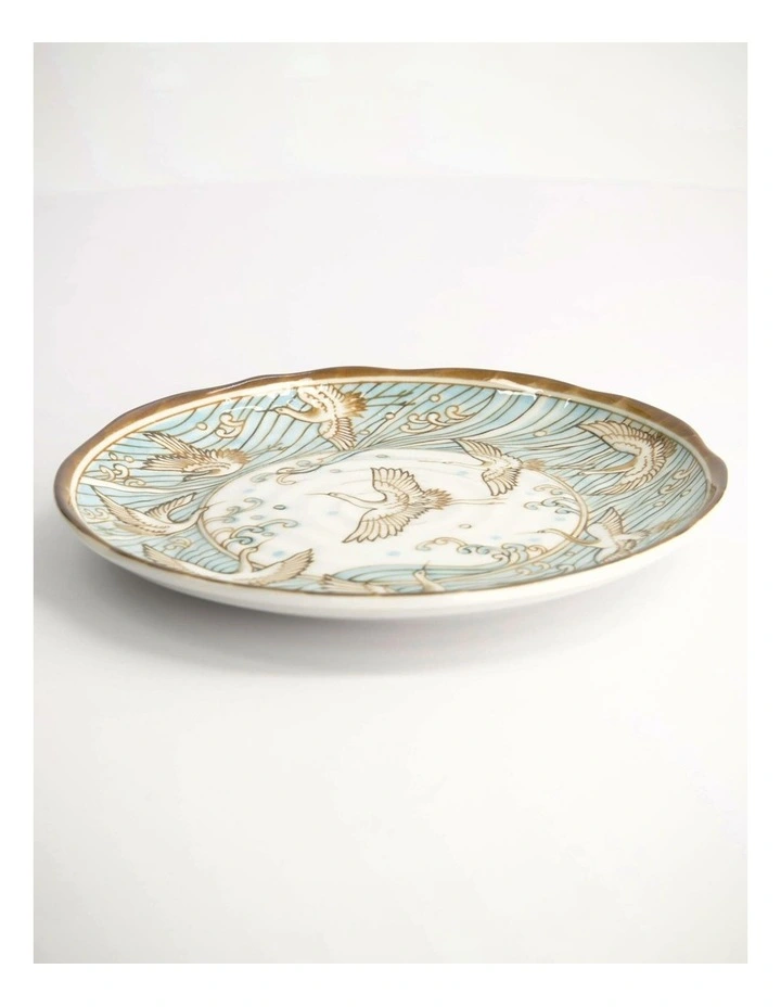 Crane Plate 16.5cm Light Blue image 2