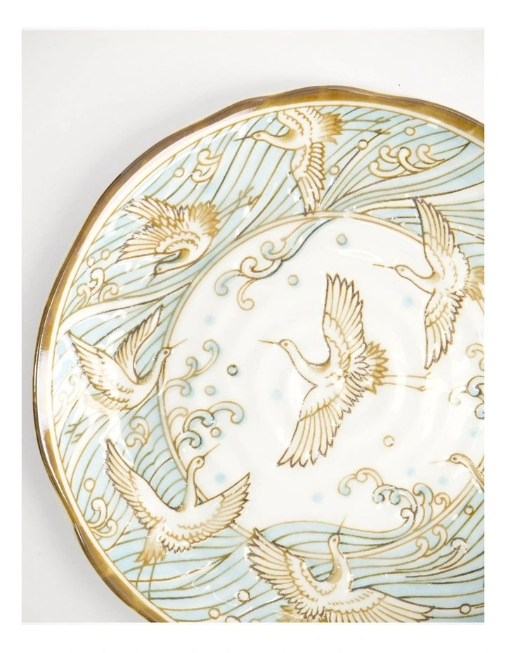Crane Plate 16.5cm Light Blue image 3