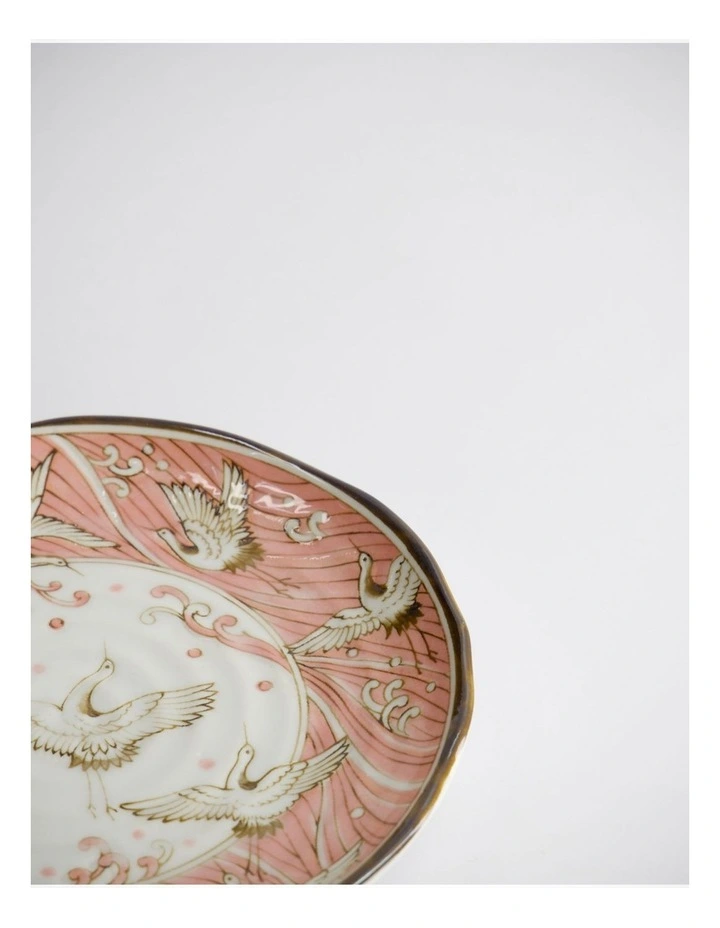 Crane Plate 16.5cm Pink image 3