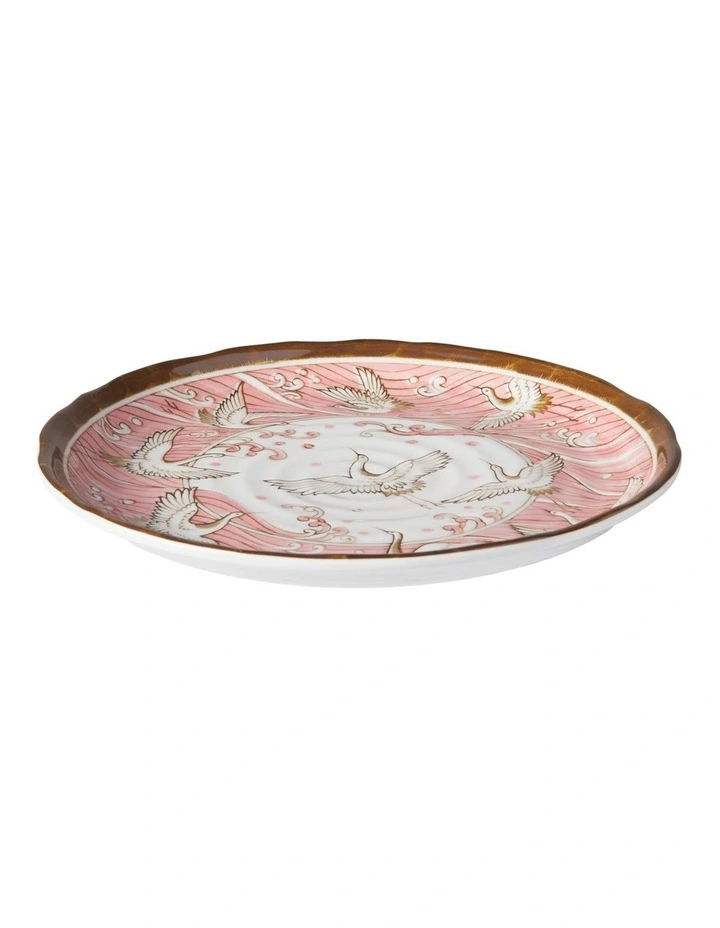Crane Plate 25cm Pink image 2