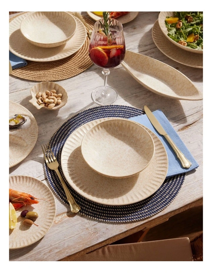Il Mare Coupe Dinner Plate 27cm Sand image 4