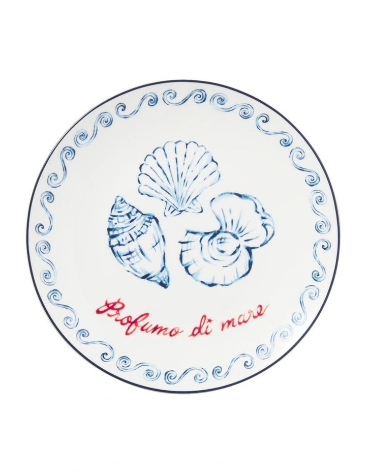 Aperitivo Club Sirena Coupe Side Plate Shell 20cm image 1