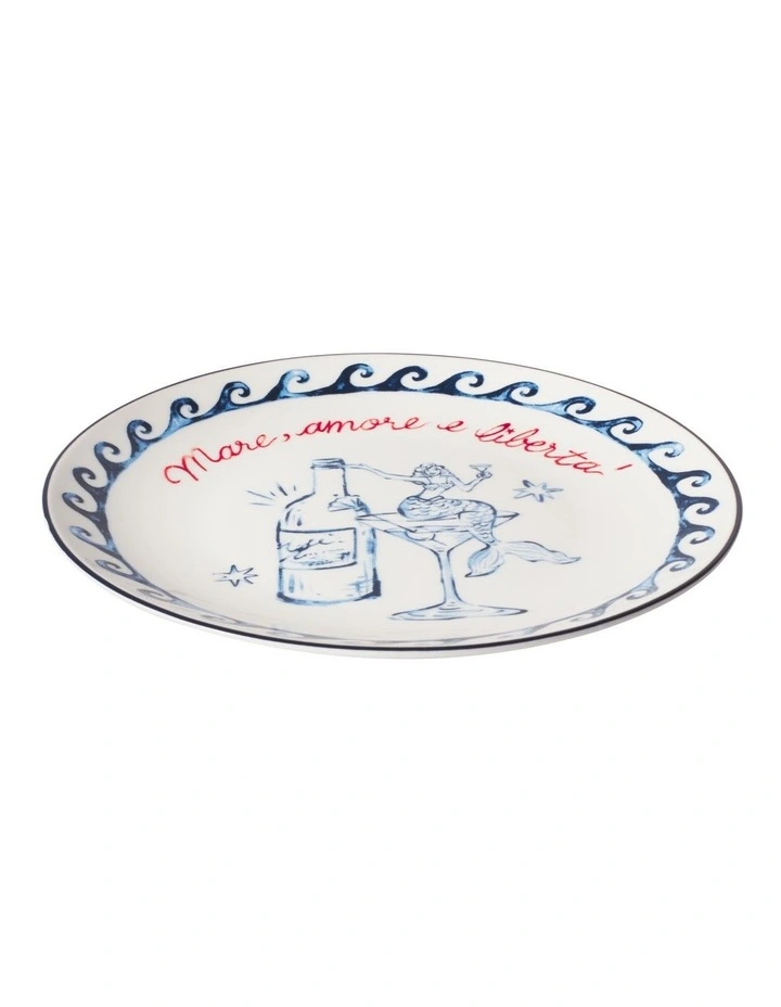 Aperitivo Club Sirena Coupe Side Plate Mermaid 20cm image 2