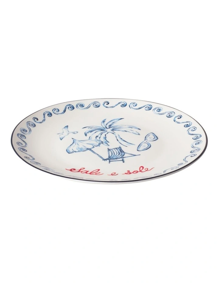 Aperitivo Club Sirena Coupe Side Plate Palm 20cm image 2