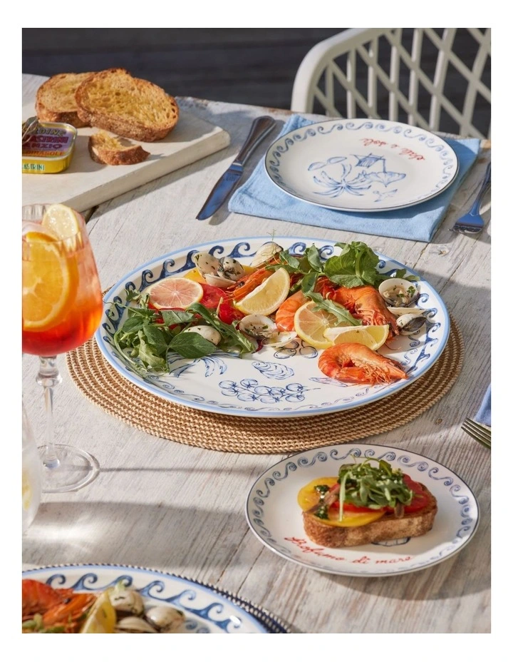 Aperitivo Club Sirena Coupe Side Plate Palm 20cm image 4