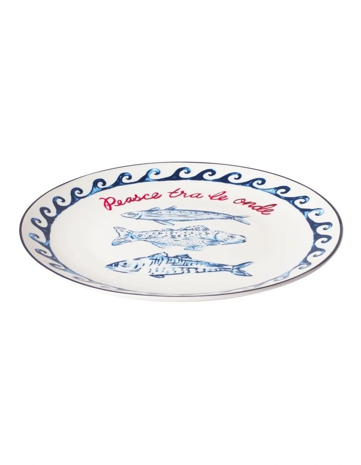 Aperitivo Club Sirena Coupe Side Plate Pesce 20cm image 2
