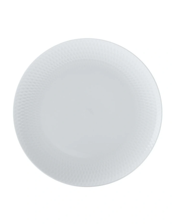 White Basics Diamonds Side Plate18cm in White image 1