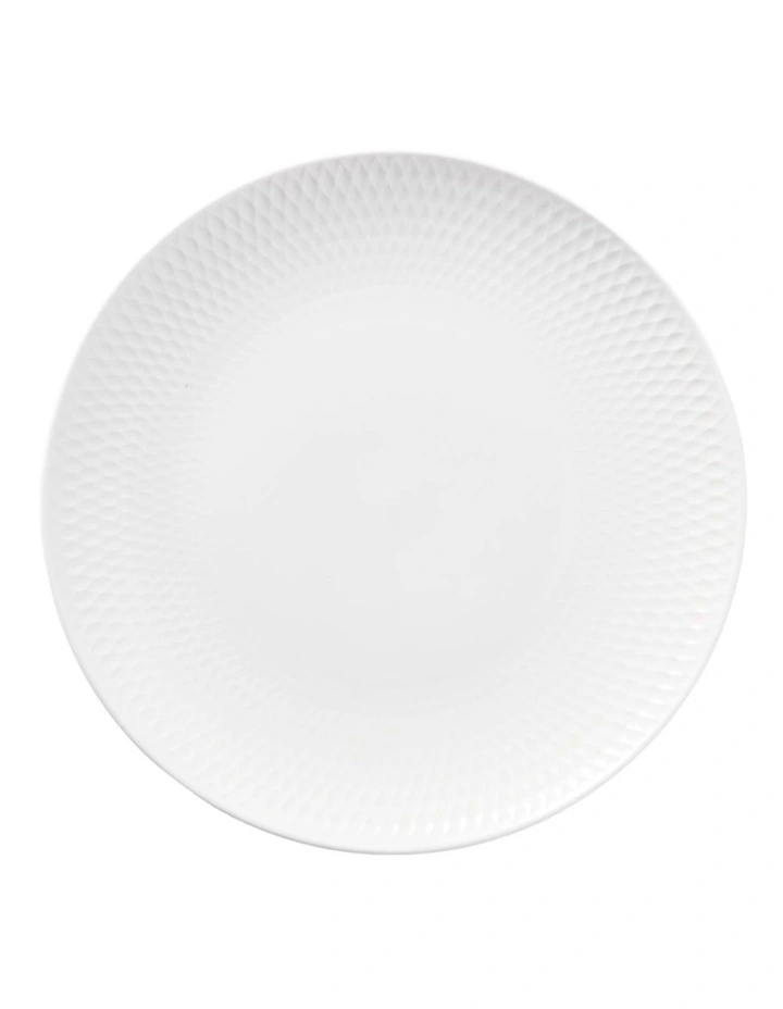 White Basics Diamonds Side Plate18cm in White image 1