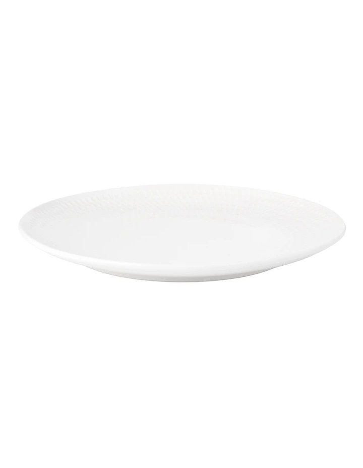 White Basics Diamonds Side Plate18cm in White image 2