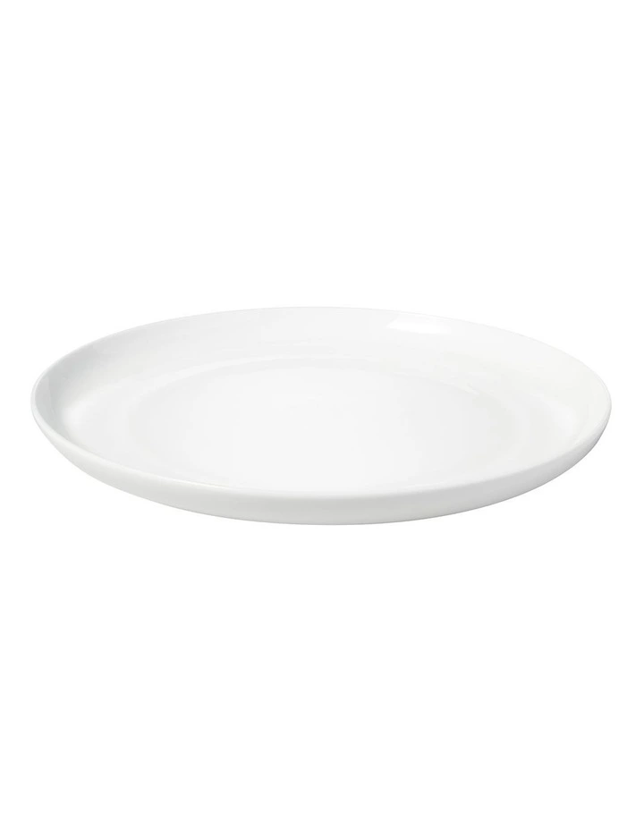 Cashmere High Rim Coupe Plate 20cm in White image 2