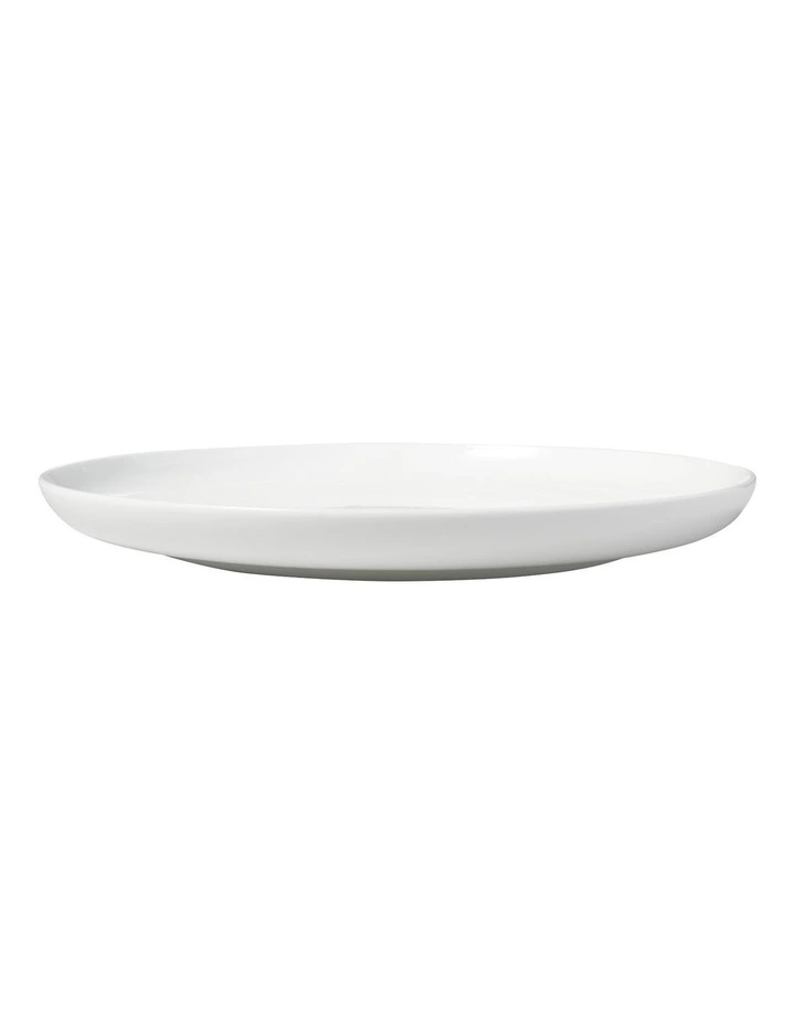 Cashmere High Rim Coupe Plate 20cm in White image 3