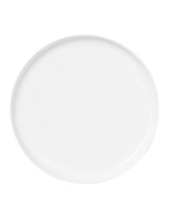 Cashmere High Rim Entree Plate 23cm in White