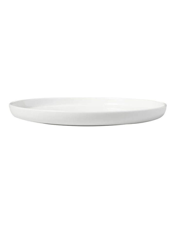 Cashmere High Rim Coupe Plate 18cm in White image 3