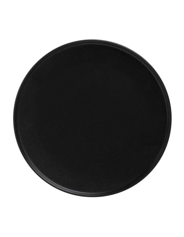 Caviar High Rim Plate 21cm in Black image 1