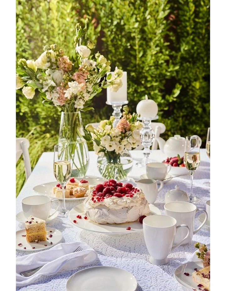 Cashmere Coupe Side Plate 16cm in White image 2