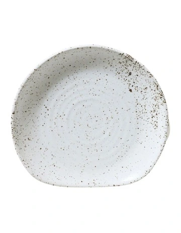 Natural Home Spoon Rest 13x13x2cm in White Speckle