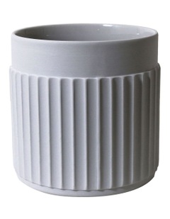 Robert Gordon Lume Short Vase in Grey