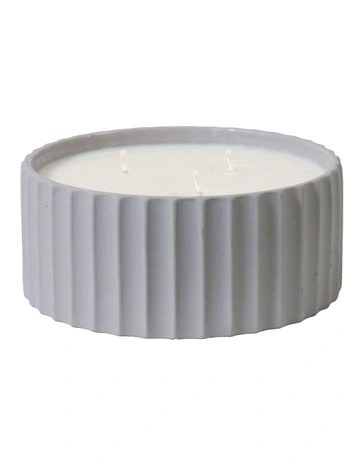 Lume Large 3 Wicked Candle in Grey