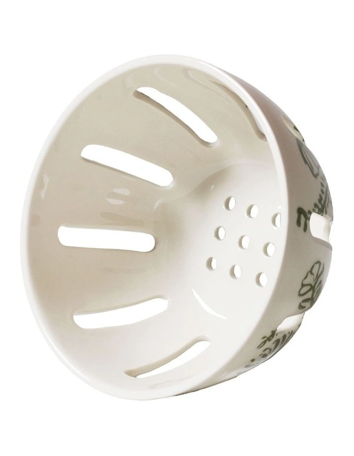 Australian Farmhouse Berry Washer 14 x 7.8cm in White image 3
